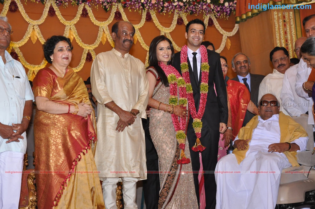 Soundarya Rajnikanth Wedding Reception Event hd photo