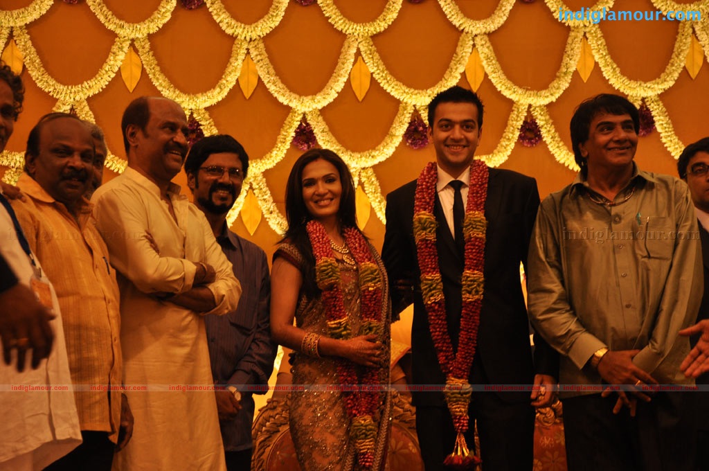 Soundarya Rajnikanth Wedding Reception Event hd photo