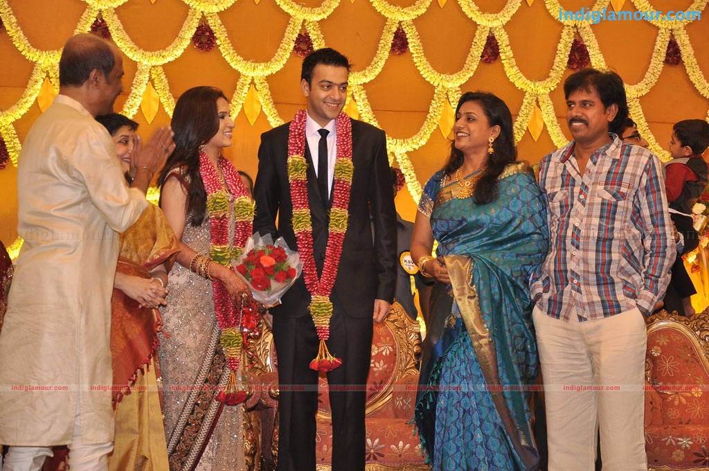 Soundarya Rajnikanth Wedding Reception Event hd photo