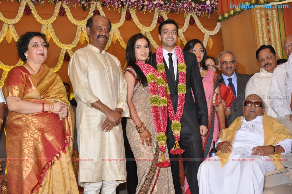 Soundarya Rajnikanth Wedding Reception Event hd photo