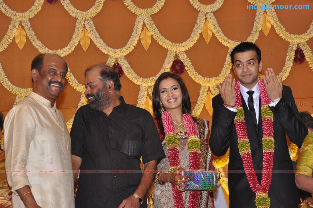 Soundarya Rajnikanth Wedding Reception Event hd photo