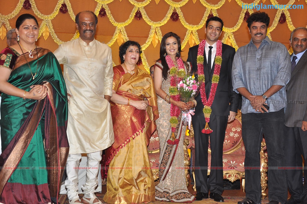 Soundarya Rajnikanth Wedding Reception Event hd photo