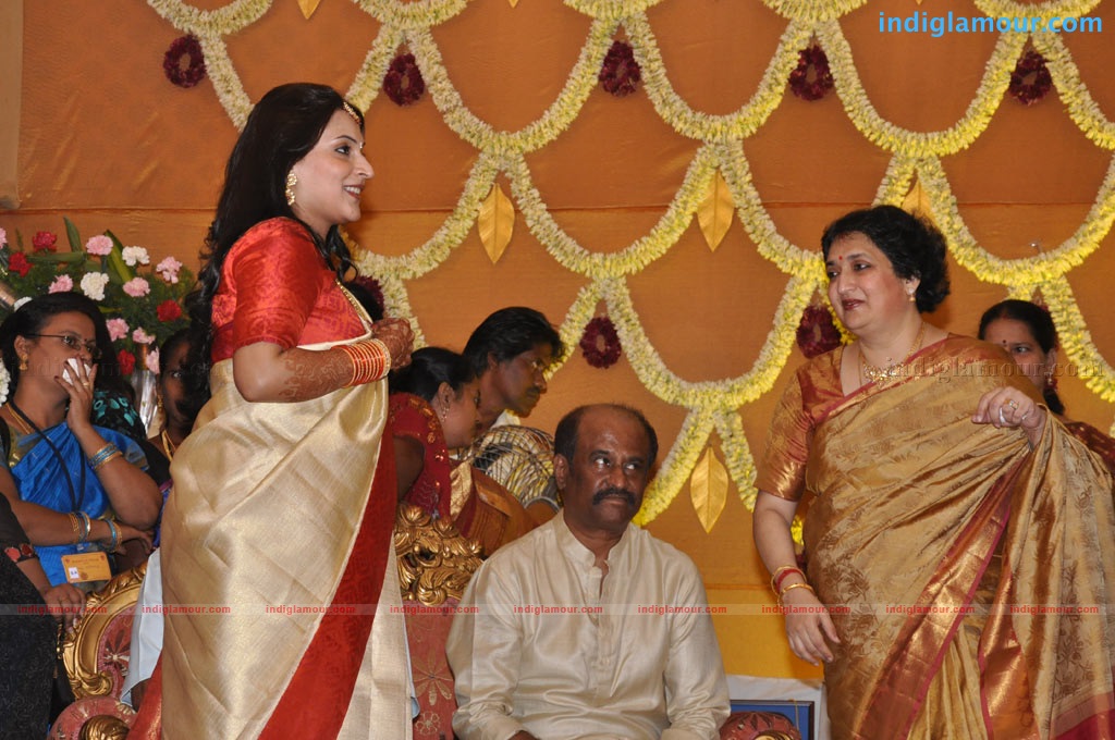 Soundarya Rajnikanth Wedding Reception Event hd photo