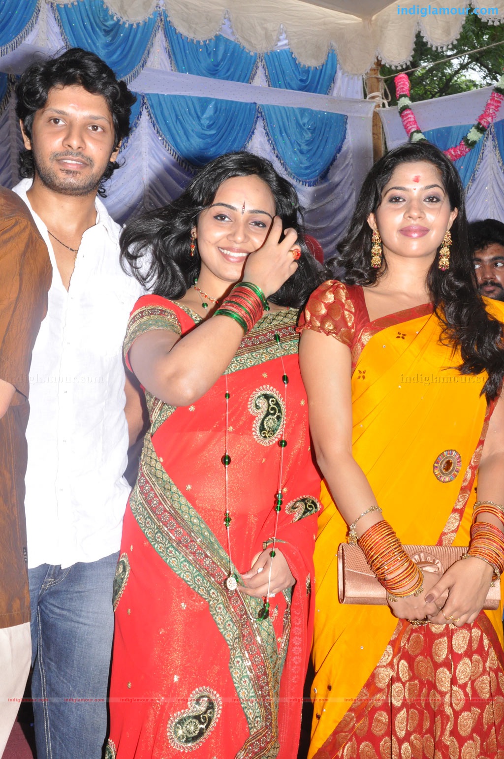 Oru Thuli Punnagai Press Meet Event hd photo