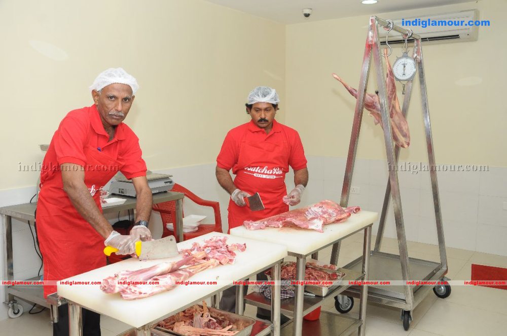 Karthi Inagurates Batcha Bai Meat Store Event hd photo