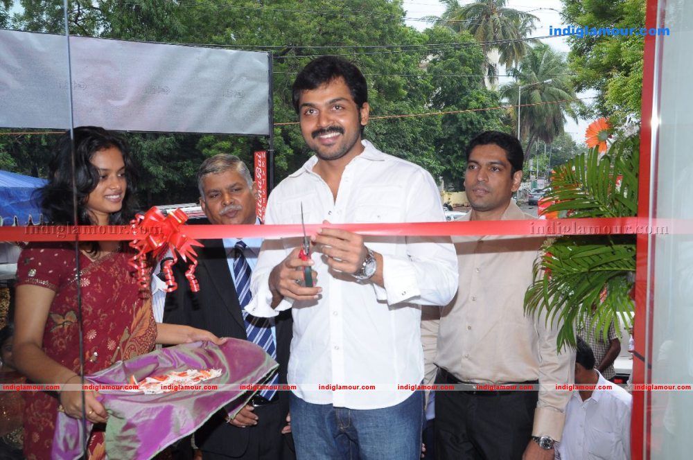 Karthi Inagurates Batcha Bai Meat Store Event hd photo