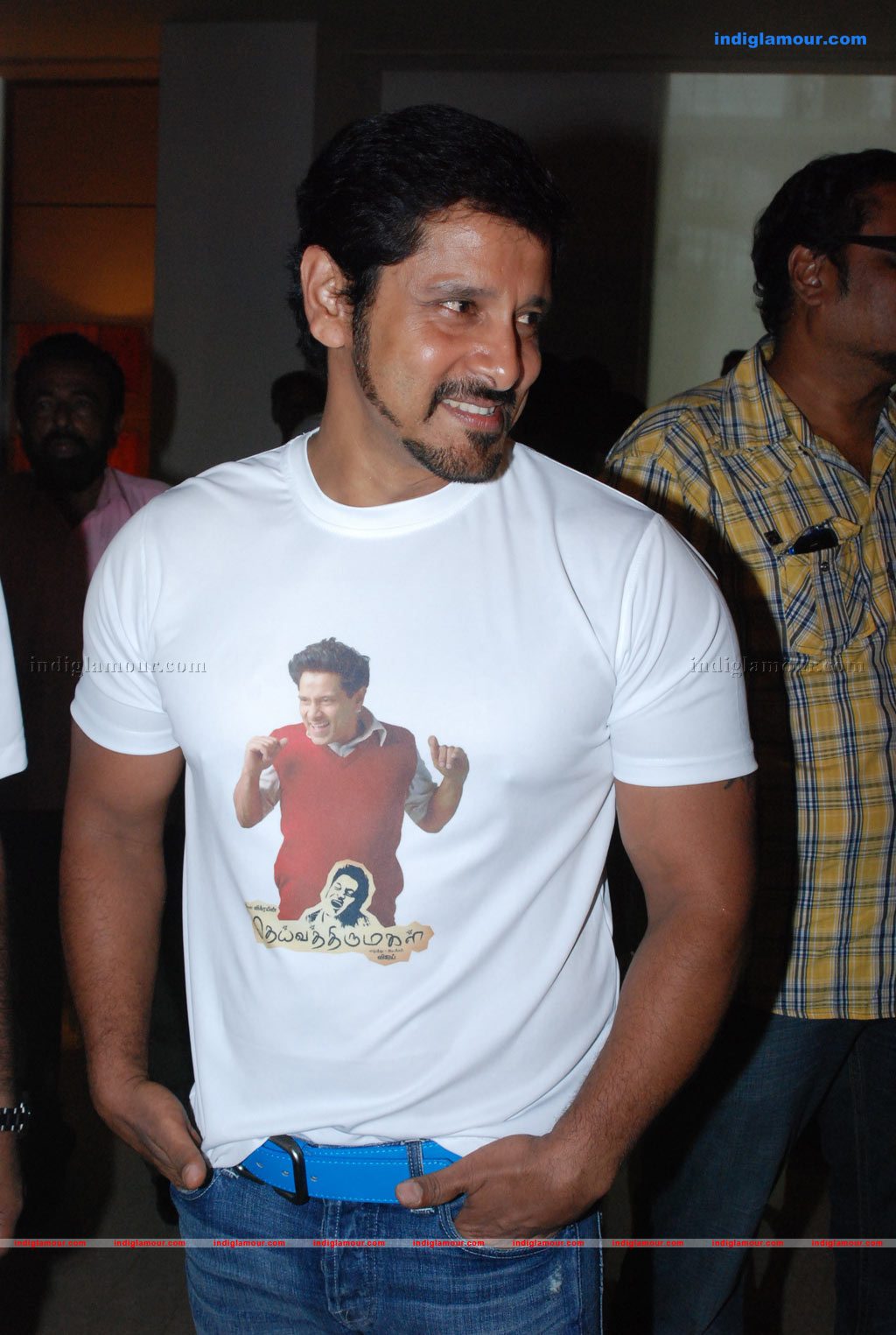 Deivathirumagal Press Meet Phoots Event hd photo