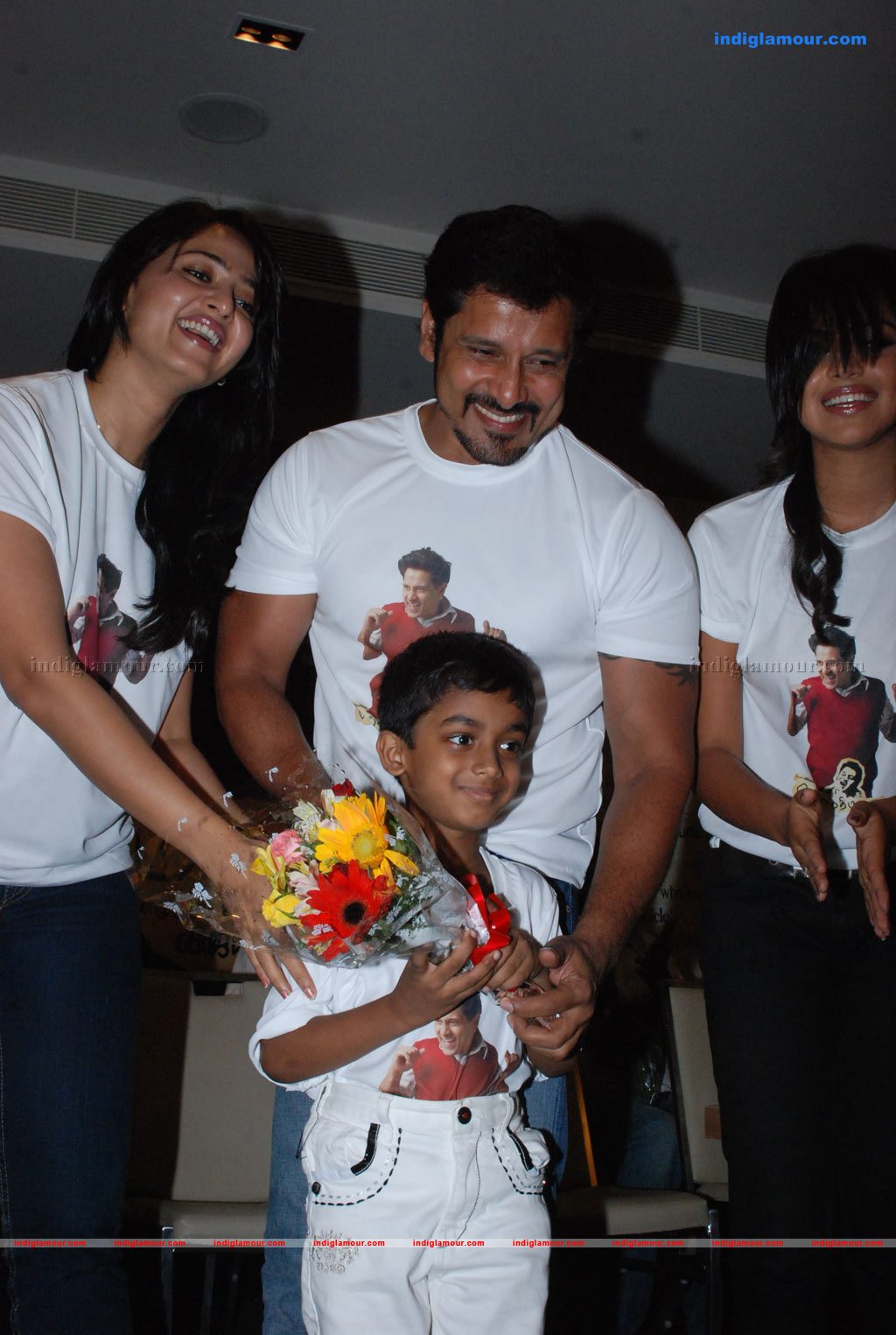 Deivathirumagal Press Meet Phoots Event hd photo