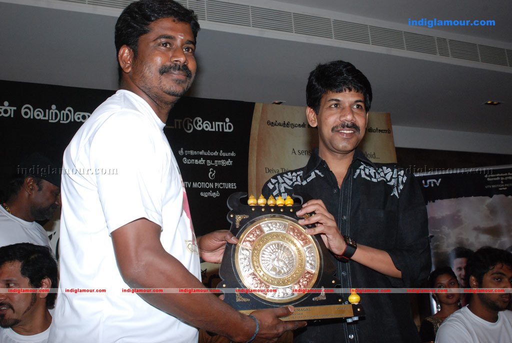 Deivathirumagal Press Meet Phoots Event hd photo