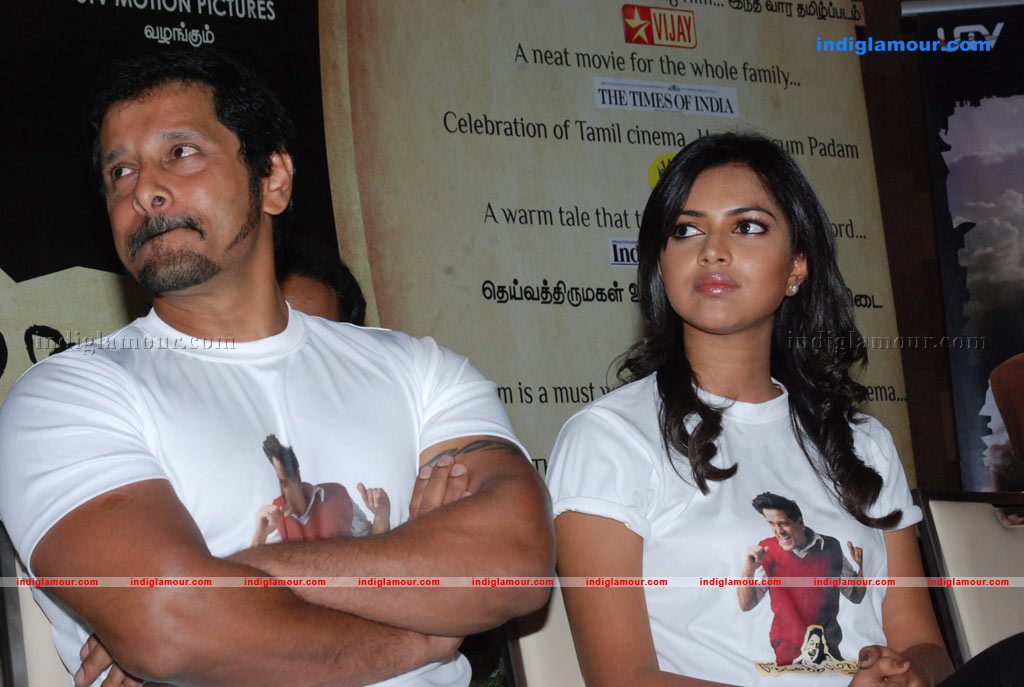 Deivathirumagal Press Meet Phoots Event hd photo