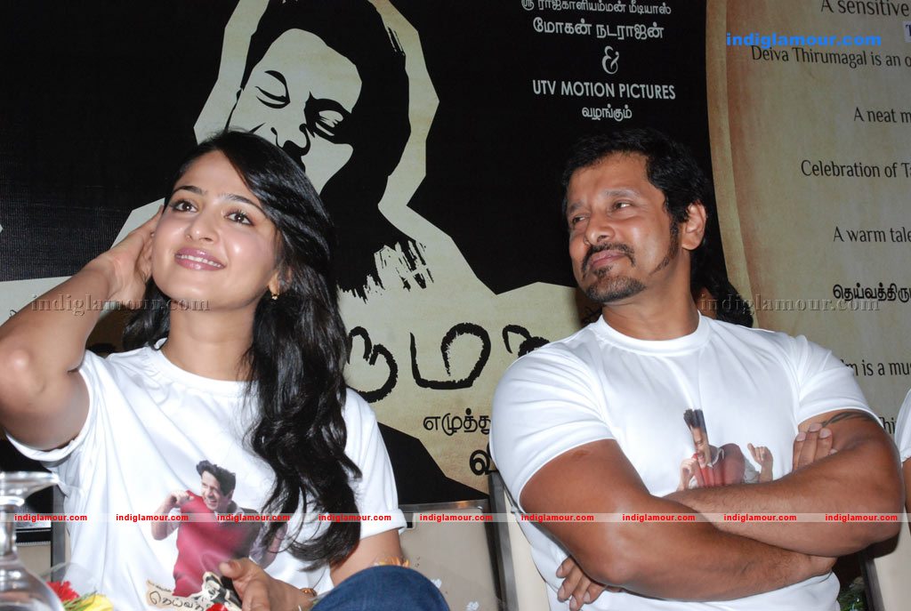 Deivathirumagal Press Meet Phoots Event hd photo