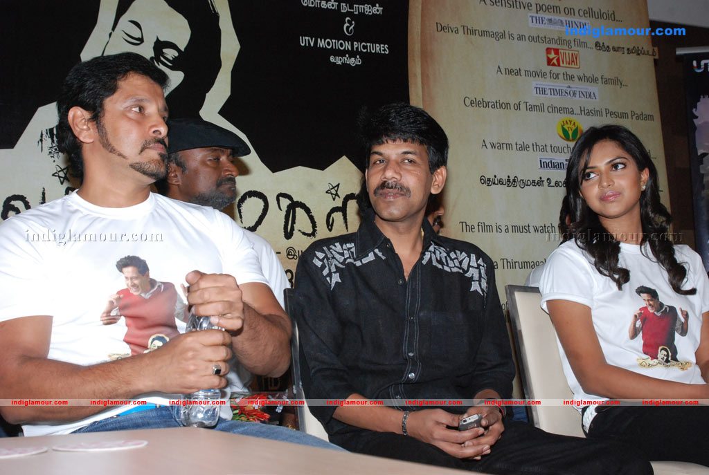 Deivathirumagal Press Meet Phoots Event hd photo
