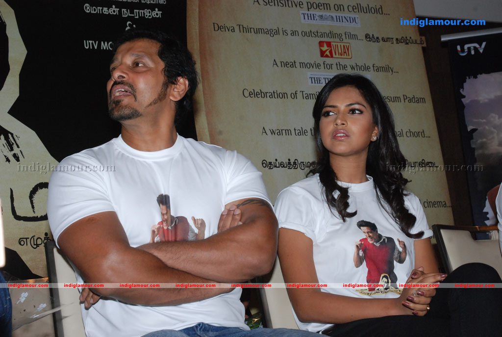 Deivathirumagal Press Meet Phoots Event hd photo