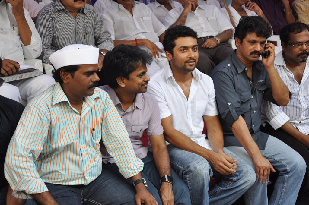 Kollywood Fasting in Support of Anna Hazare Event hd photo