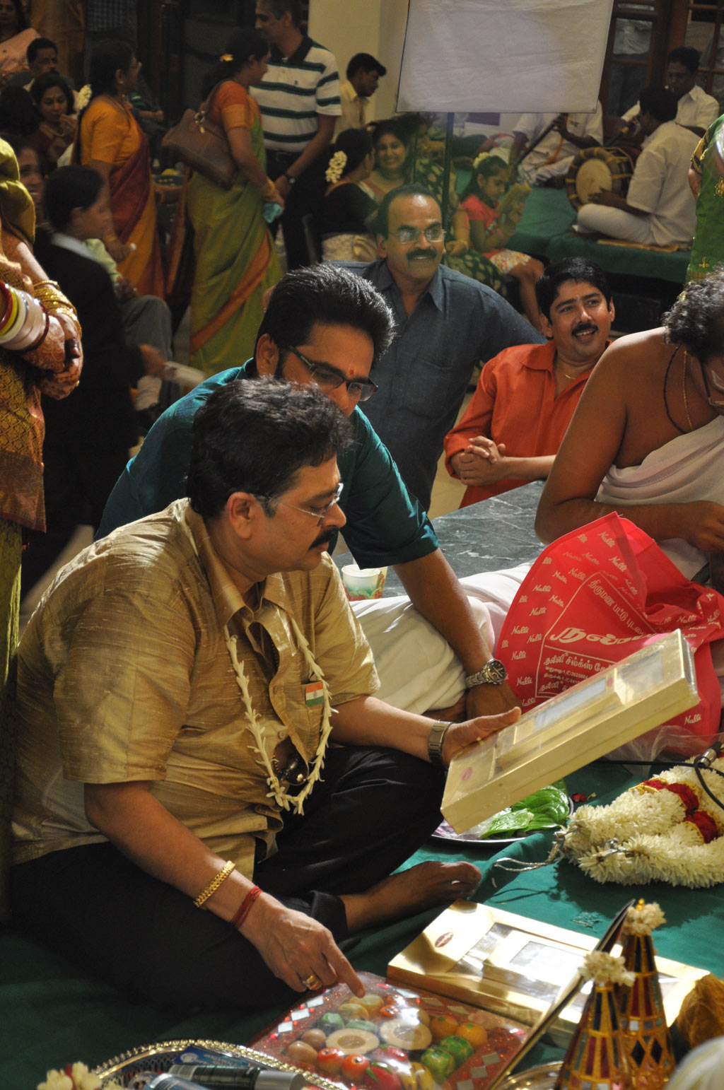 S V Sekar Son Wedding Photos Event hd photo