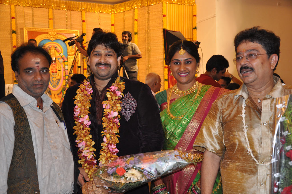 S V Sekar Son Wedding Photos Event hd photo