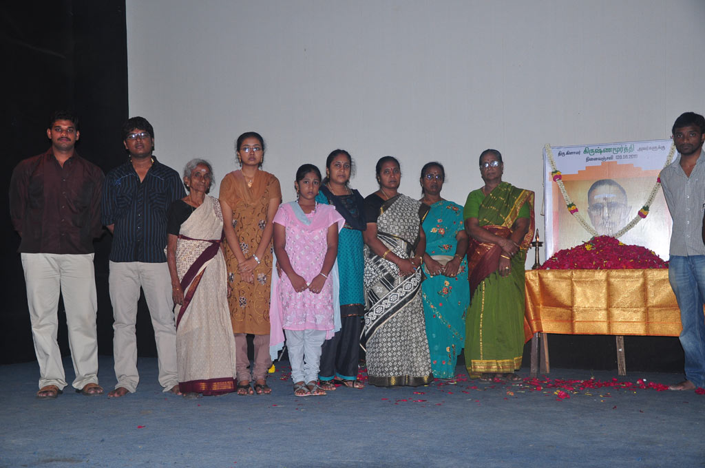 PRO Glamour Krishnamurthy's Ninaivu Anjali Event hd photo