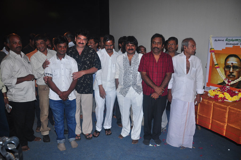 PRO Glamour Krishnamurthy's Ninaivu Anjali Event hd photo