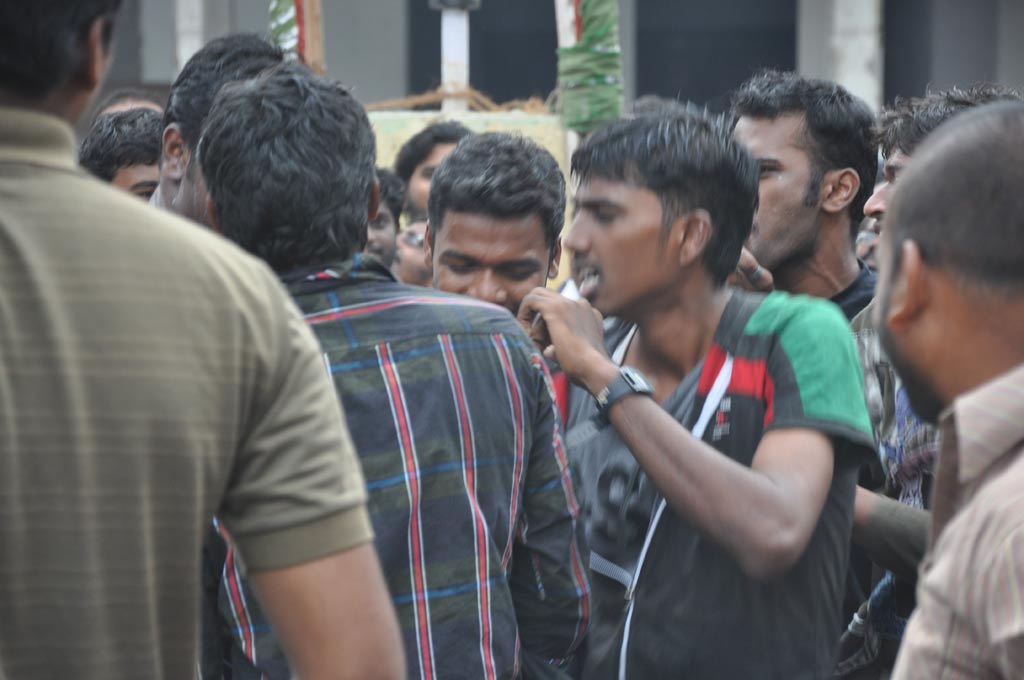 Fans Celebrate Mankatha Release Event hd photo