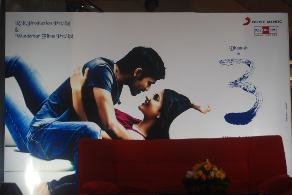 3 Movie Single Track Audio Launch Event hd photo