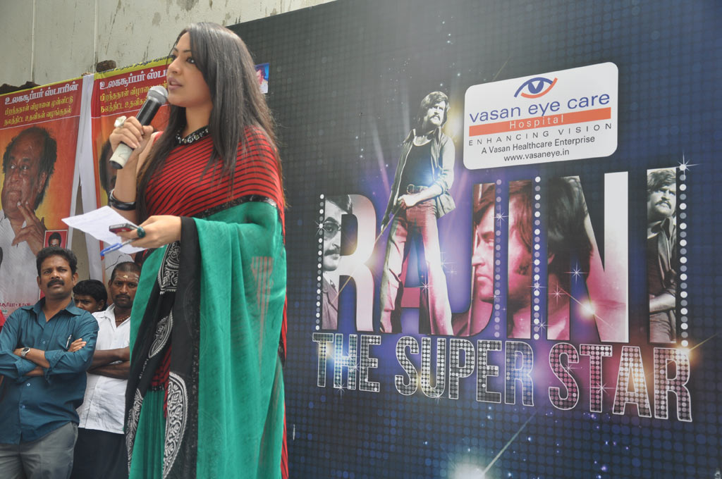 Flag Off ceremony of Rajini Rasigan Express Event hd photo