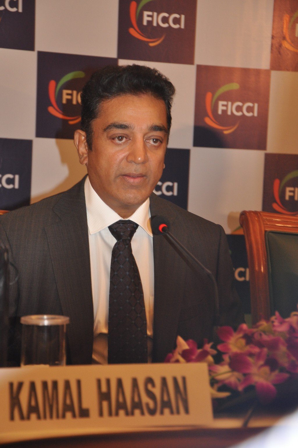 KamalHasan at Federation of Indian Chambers of Commerce Industry Event hd photo