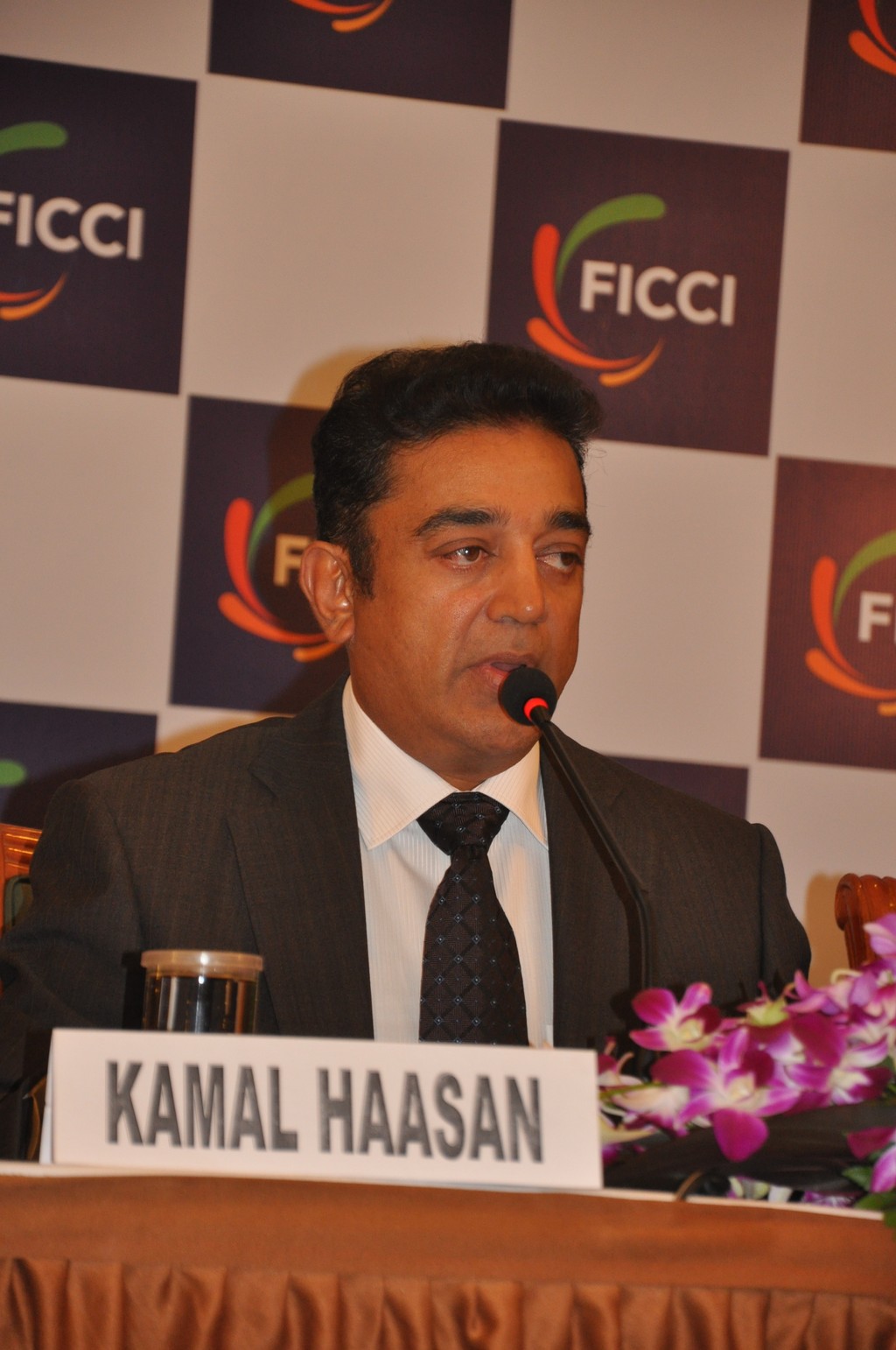 KamalHasan at Federation of Indian Chambers of Commerce Industry Event hd photo