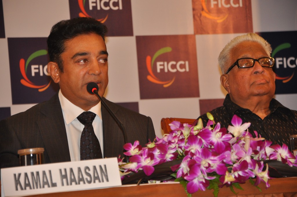 KamalHasan at Federation of Indian Chambers of Commerce Industry Event hd photo
