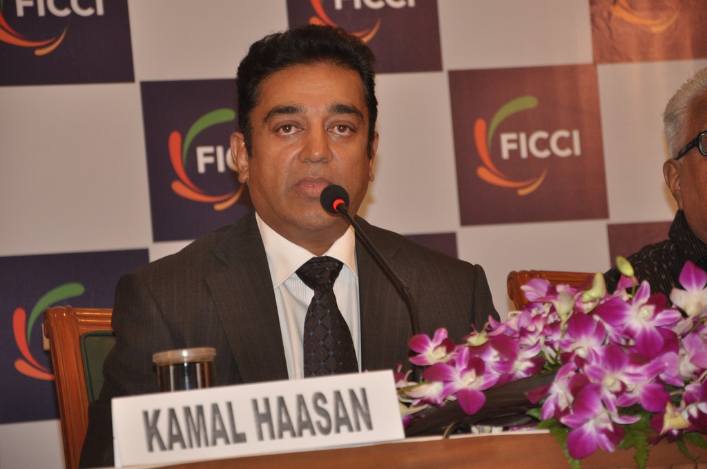 KamalHasan at Federation of Indian Chambers of Commerce Industry Event hd photo