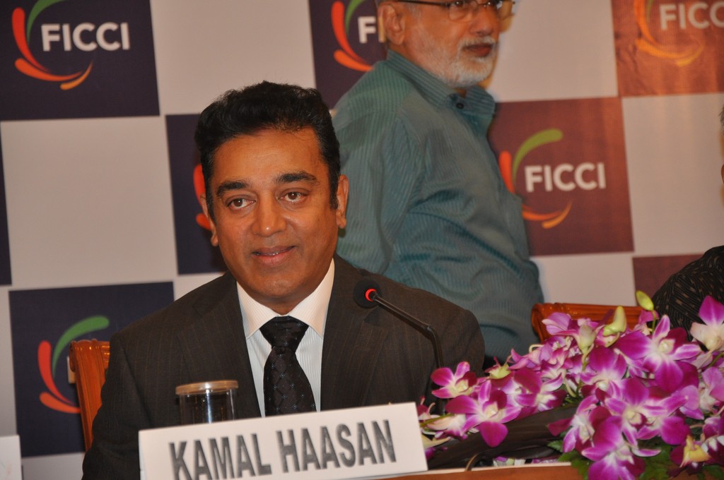 KamalHasan at Federation of Indian Chambers of Commerce Industry Event hd photo