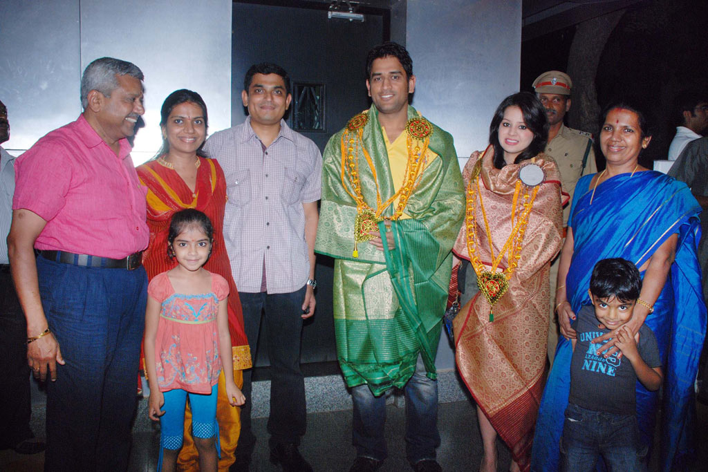 MS Dhoni watches Force Movie at Four Frames Event hd photo
