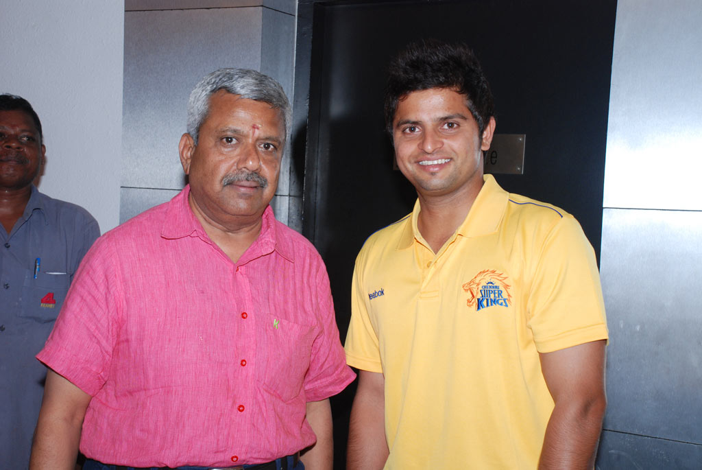 MS Dhoni watches Force Movie at Four Frames Event hd photo