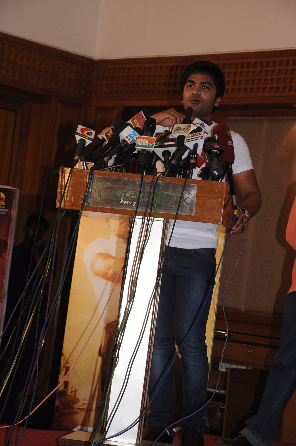 Osthi Movie Press Meet Event hd photo