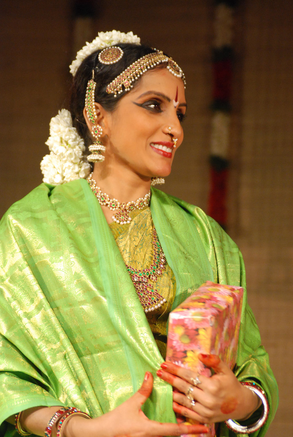 Tv Actress Ammu At Bharathanatya Arangetram Stills Event hd photo