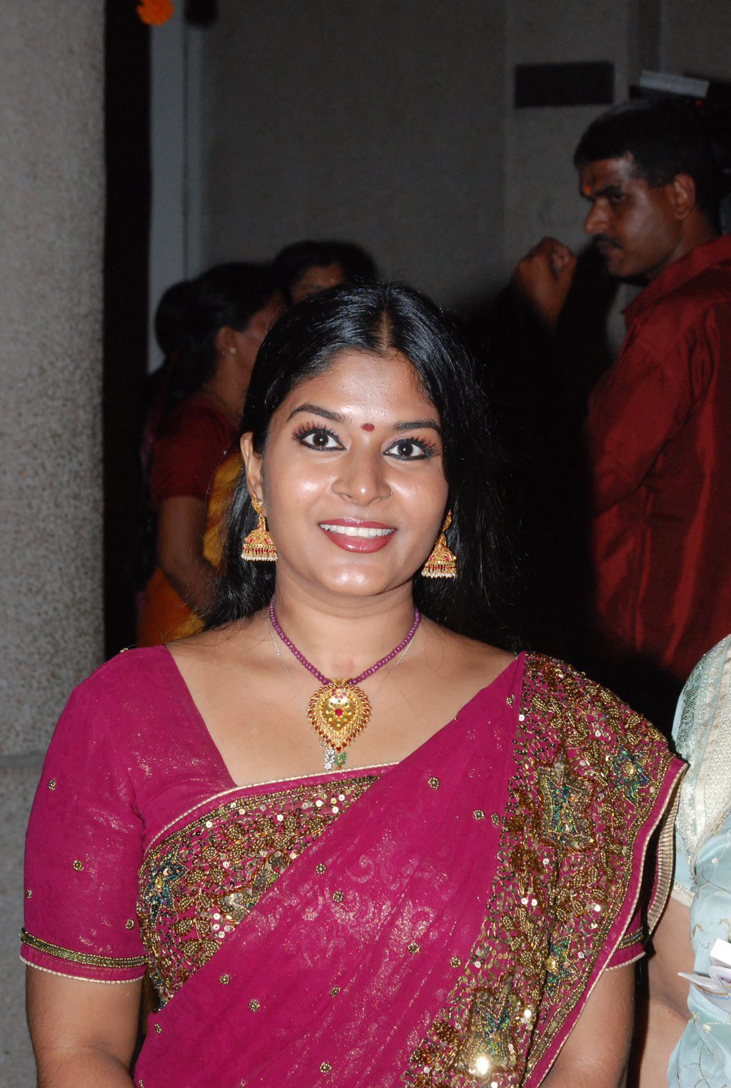 Tv Actress Ammu At Bharathanatya Arangetram Stills Event hd photo