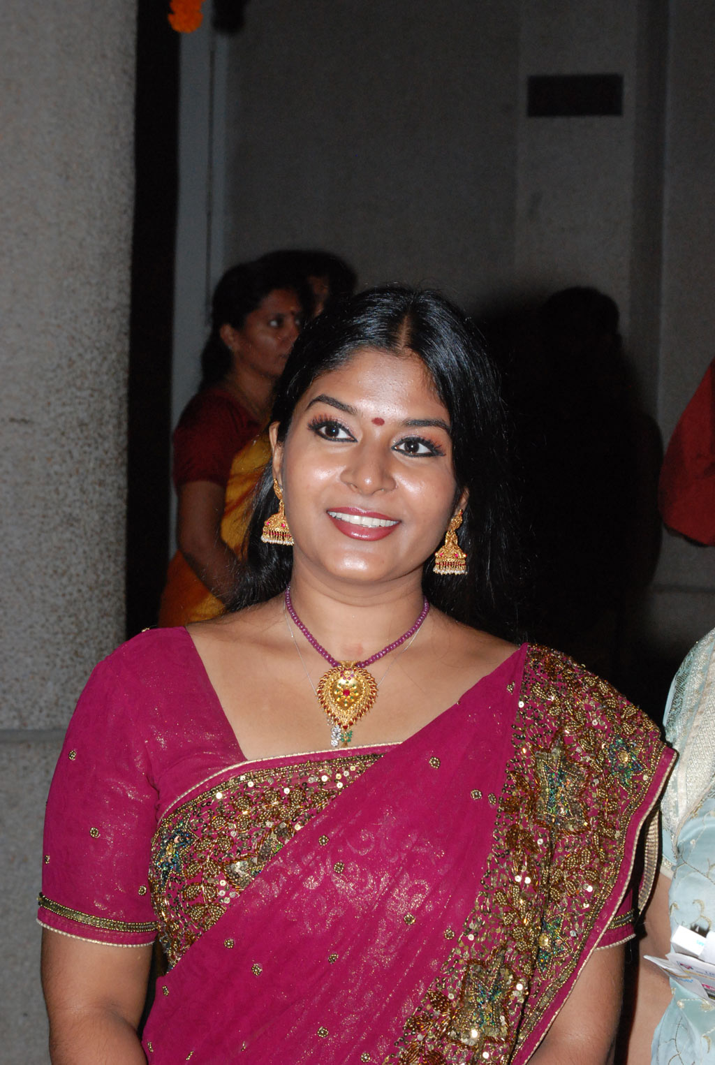 Tv Actress Ammu At Bharathanatya Arangetram Stills Event hd photo