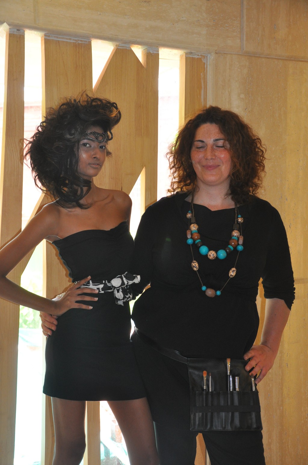International Make up Artist Jasmine Laura at PAGE 3 Event hd photo