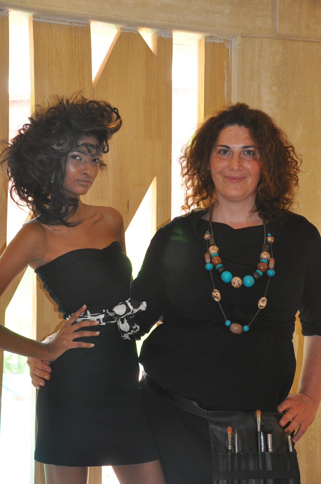 International Make up Artist Jasmine Laura at PAGE 3 Event hd photo