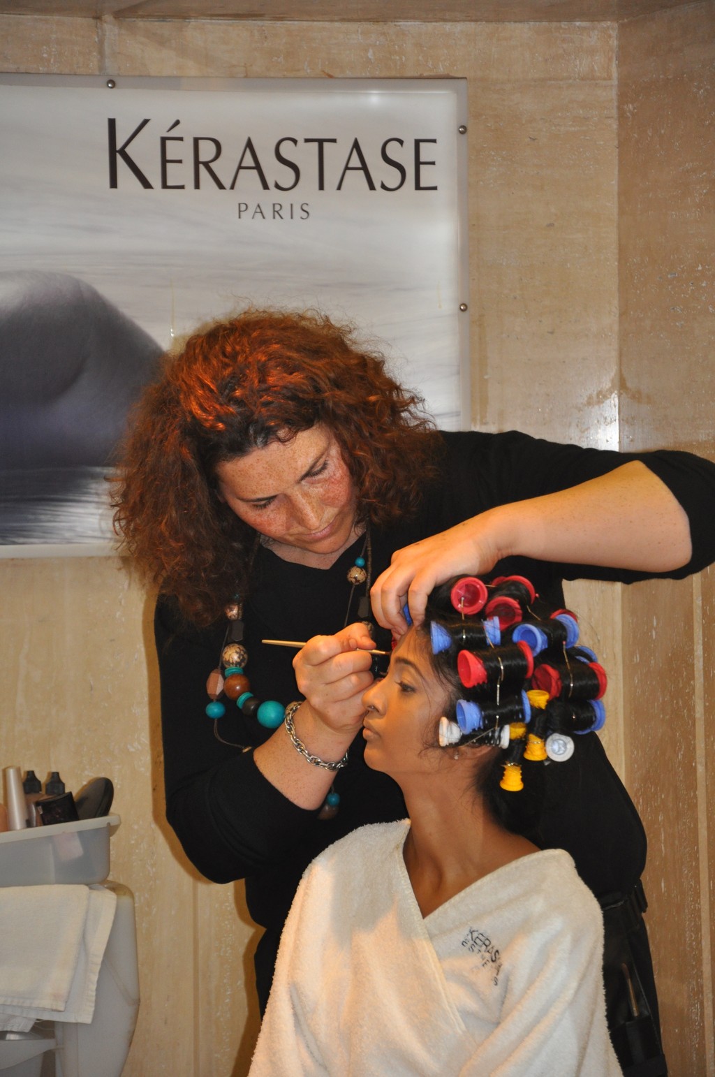 International Make up Artist Jasmine Laura at PAGE 3 Event hd photo