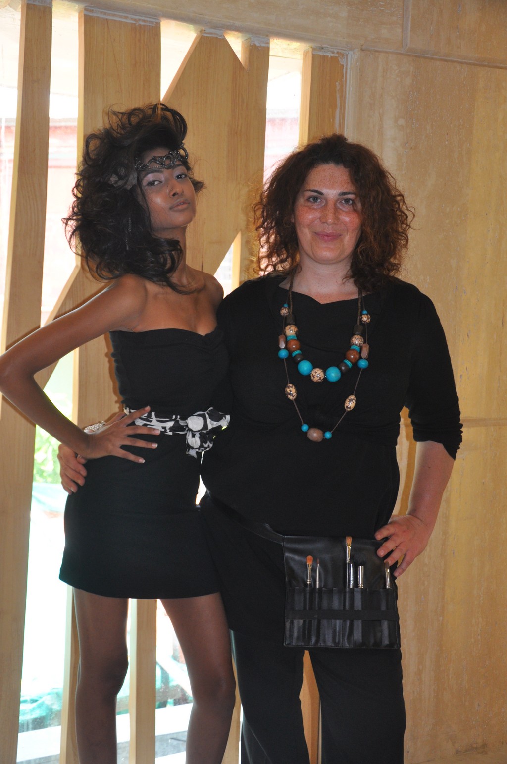 International Make up Artist Jasmine Laura at PAGE 3 Event hd photo