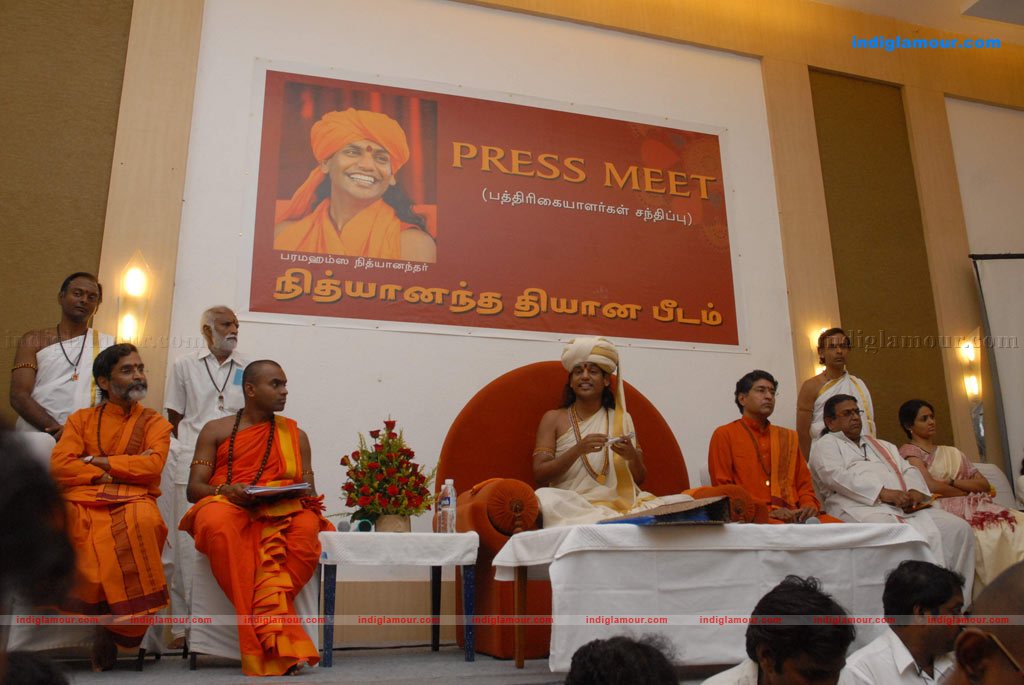 Ranjitha and Nithyananda Press Meet Photos Event hd photo