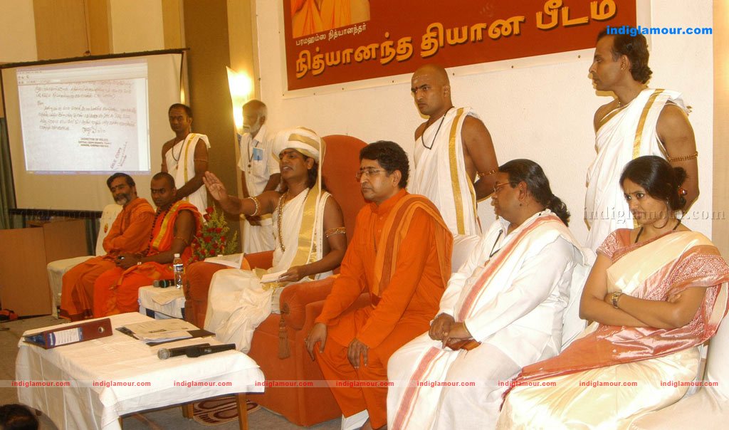 Ranjitha and Nithyananda Press Meet Photos Event hd photo