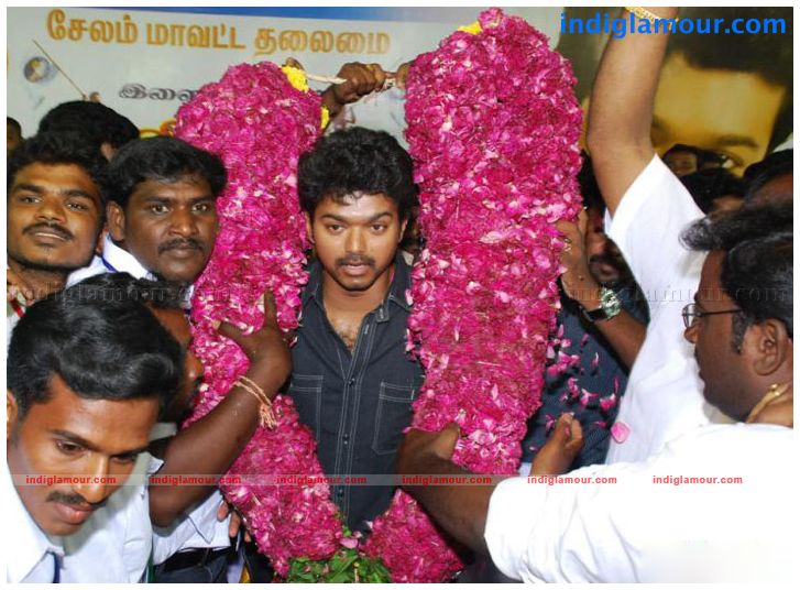 Ilayathalapathy Vijay At Selam Meeting Event hd photo