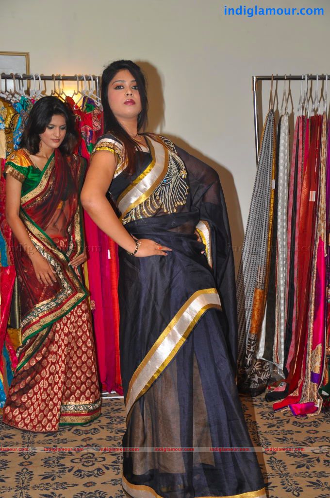 Roja and Hot Models at Chettinads Ethnic Touchz New Showroom Event hd photo