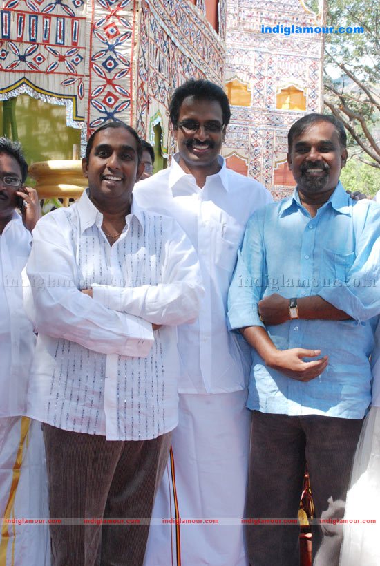 Arun Pandian cousin Reception Stills Event hd photo