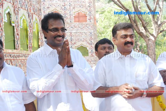 Arun Pandian cousin Reception Stills Event hd photo