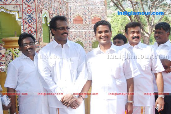 Arun Pandian cousin Reception Stills Event hd photo