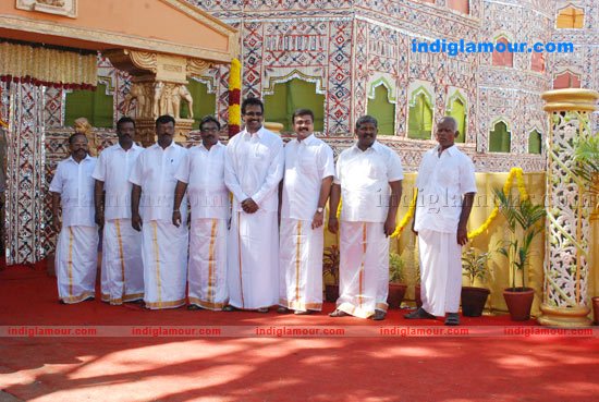 Arun Pandian cousin Reception Stills Event hd photo