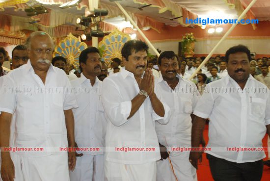 Arun Pandian cousin Reception Stills Event hd photo
