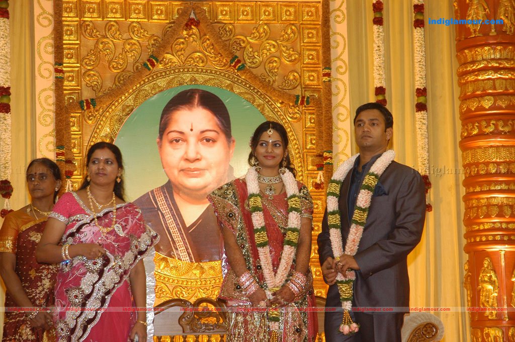 Actor Radharavi son wedding reception stills Event hd photo